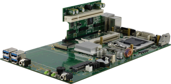 S685H Small Industrial Computer with with 1 PCIe slot, Motherboard